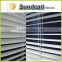 metallic silver 25mm aluminum venetian blinds at competitive price for interior decoration