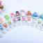 Wholesale Multiple Cartoons Selfie Stick Cute Wired Super Mini 4 Selfie Stick