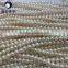 10-11MM AA white color near round freshwater loose pearl strands wholesale