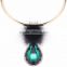 New Design Fashion Crystal Necklaces Women Luxury Statement Diamond Necklace Jewelry SKA8434