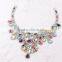 2016 new design collar neck patch design rhinestone neckline applique Trimming