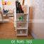 Heavy Duty Shelf Garage Wooden Plastic Storage 4 Level Detachable Shelves Rack