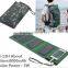 camping LED 8000mAh mobile phone solar charger