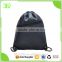 Drawstring Bag with Zipper Pocket Shopping Bag with Headphone Hole