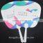 Hand fan custom printed PP fan Summer Portable plastic fan