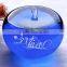Fashionable Crystal Personalized souvenirs Gift Crystal Apple