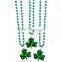 St. Patrick's Day Dress up Set: Shamrock Beads Necklace's, Tattoos, Shamrock Shutter Glasses, Head Bopper, & Acrylic Irish Print