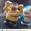 7pcs/set doraemon plastic toy