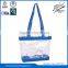2015 Portable Plastic Transparent PVC Handbag Tote Bag
