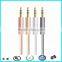 Hot selling oem logo audio cable braided for mobile phone