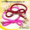 small quantity knot hair bows girls elastic hair band with beads