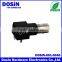 straight black plastic bnc male connector pcb mount