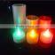 Mini led tea light candle/cheap led tea light candle holiday lighting