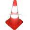 road safety equipment colored PVC traffic safety cones