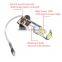 High Quality White H3 7.5W COB High Power Car Auto LED DRL Daytime Running Headlight Light Fog Bulb Lamp DC12V