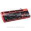 K40 USB port Hign-cap 104keys Standard Mechanical Feeling Laser gaming keyboard Factory Supply