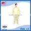 Disposable White Coveralls dust spray suit High quality Non-woven coveralls