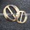 Oval Rings Buckle Type Belts Bags Use Resin buckle and Garment