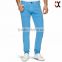 2015 sky blue colored low waist slim new style man jeans JXQ840