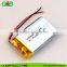 customized lithium polymer(lipo) battery 3.7V500mah for digital application