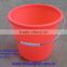 15L plastic bucket cheap with lid handle water bucket
