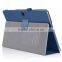 Leather Book Case for Samsung Galaxy Tab Pro S With Elastic Hand Strap, Card Holder, Stylus