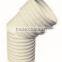 45 Degree Elbow PVC Double Wall Corrugated Pipe Fittings