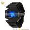 Hot!Jelly colors watch silicone watch band lairplane style led watch