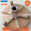 Galvanized Ductile Casting Wing Nut Suited Tie Rod