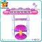 Good quality baby plastic music instrument toy piano with microphone