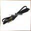 3.5mm male to male aux audio cable, shoelace braided aux audio cable
