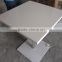 Top quality Cheapest white artificial stone restaurant dining ,coffee,tea table,KFC Table
