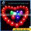 24Pcs / Box 7 Color Heart Shaped Rechargeable Electric Tea Light LED Candle Decorative Candles