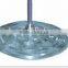 RH-DR04 Cheap Metal 7 Layers Round Base Chrom Hooks Display Rack