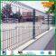 China Supplier pvc coated ornamental wrought iron curved mesh fence