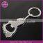 Metal Foot funny bottle opner key chains