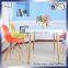 MDF Top Dining Table With Solid Wood Legs Dining Room Furniture