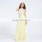 2016 Hot sale halter elegant special manual nail bead evening dress
