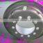 tube steel wheel rim6.5-16