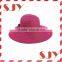 Promotional cheap polyester wide brim floppy summer hat
