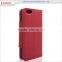 wallet style color matching with card slots mobile phone pu leather case for iphone 7 6 5 4