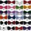 Fashions Men's Formal Commercial bowties Solid Color Tuxedo Classic Bow tie Pre Wedding Party Satin Bow Tie Necktie