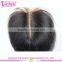 New Arrival 100% Virgin Unprocessed Brazilian 3 Part Silk Base Lace Closure With Baby Hairs