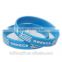 Wholesale cheap custom silicon bracelet for advertising