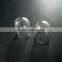18x50mm transparent glass tube dome cover DIY settings supplies findings 3070059
