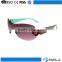 2016 Latest fashion wholesale custom logo printing plastic cute girls rimless polarized sunglasses