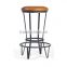 2016 new item hot sale modern furniture design antique industrial metal bar stool
