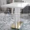 food counter design solid surface restaurant dining table,acrylic dining table and chairs