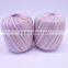 Acrylic Yarn for Hand Knitting , Multicolors Types of 100% Acrylic Yarn Hand Knitting Yarn
