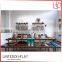High grade retail store tall wooden display cabinet